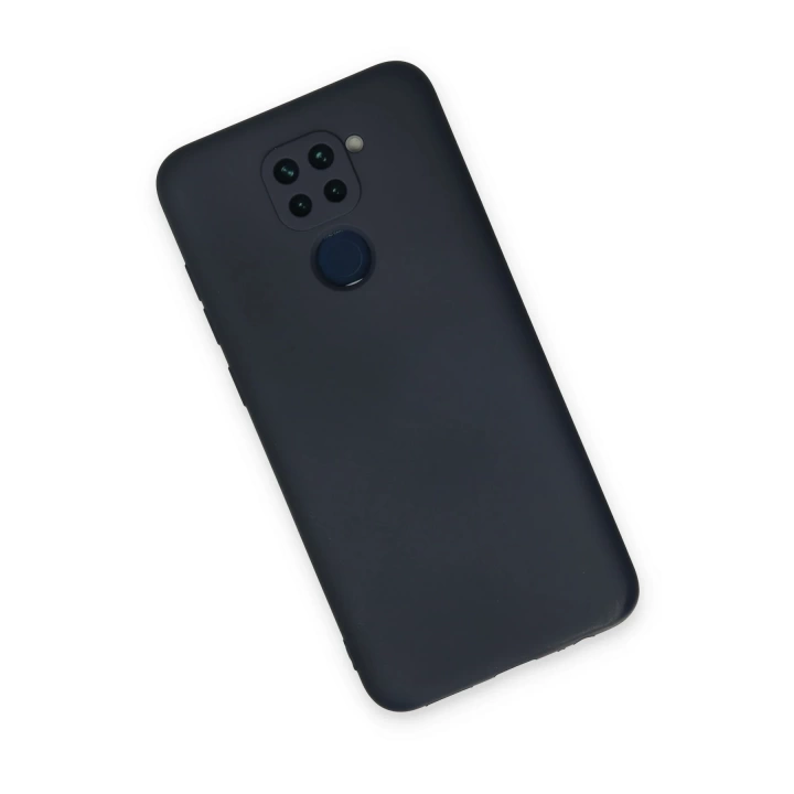 BFS  Xiaomi Redmi Note 9 Kılıf Nano içi Kadife Silikon - Lacivert