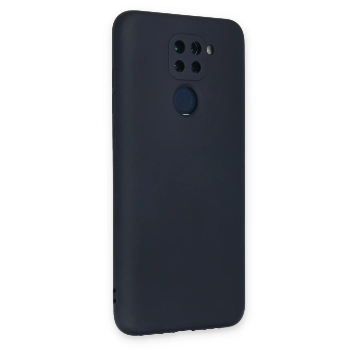 BFS  Xiaomi Redmi Note 9 Kılıf Nano içi Kadife Silikon - Lacivert