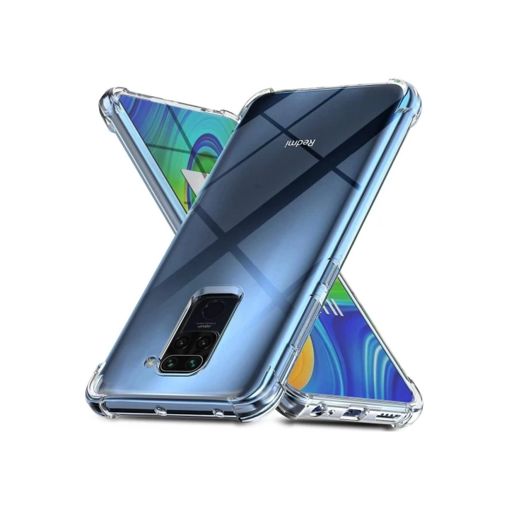 BFS  Xiaomi Redmi Note 9 Kılıf Olex Tpu Silikon - Şeffaf