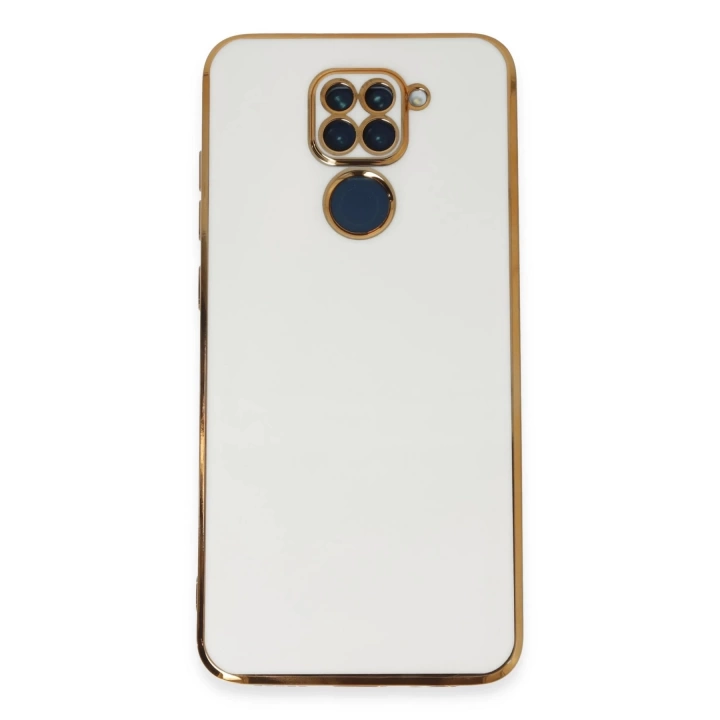 BFS  Xiaomi Redmi Note 9 Kılıf Volet Silikon - Beyaz