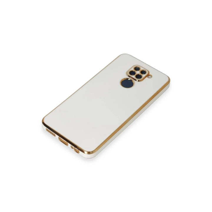 BFS  Xiaomi Redmi Note 9 Kılıf Volet Silikon - Beyaz