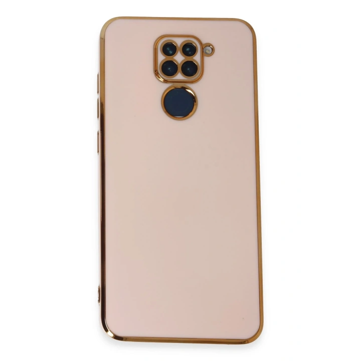 BFS  Xiaomi Redmi Note 9 Kılıf Volet Silikon - Pembe