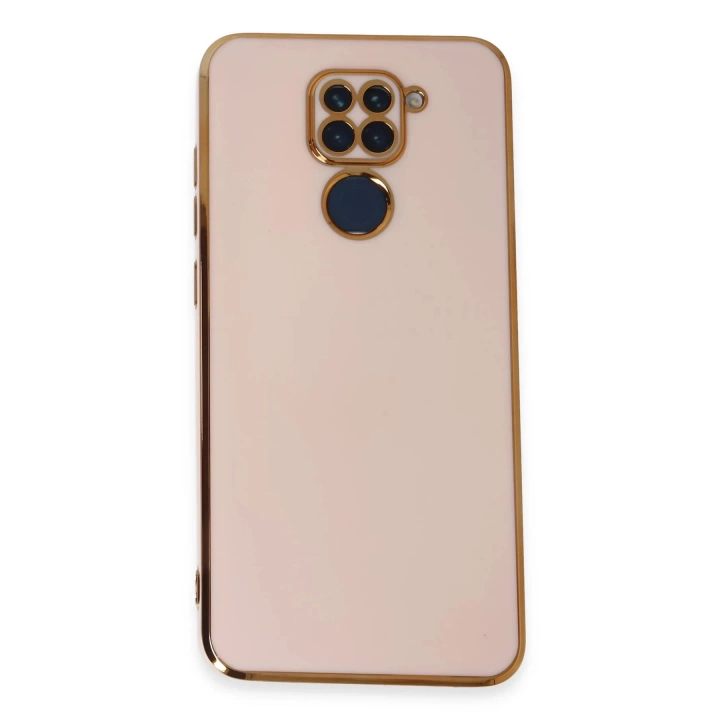 BFS  Xiaomi Redmi Note 9 Kılıf Volet Silikon - Pembe