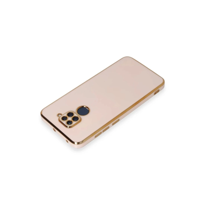 BFS  Xiaomi Redmi Note 9 Kılıf Volet Silikon - Pembe