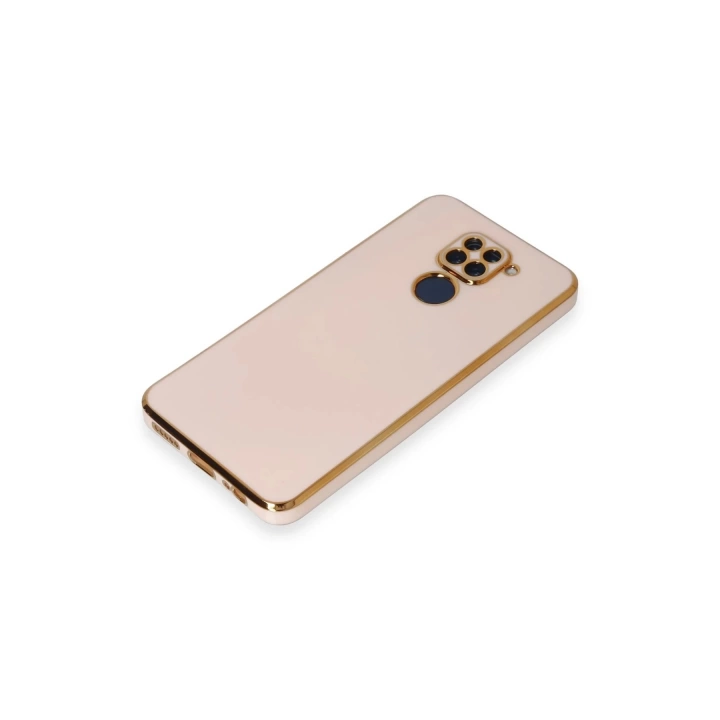 BFS  Xiaomi Redmi Note 9 Kılıf Volet Silikon - Pembe