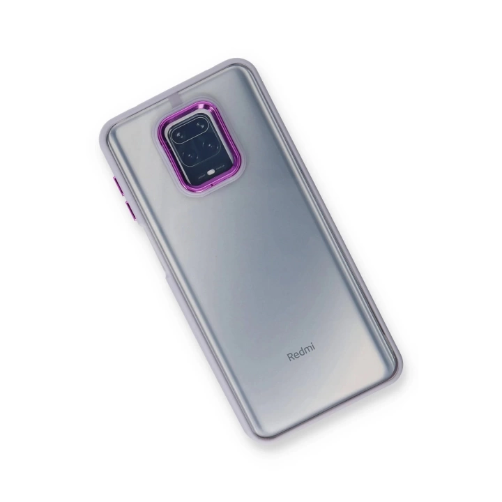 BFS  Xiaomi Redmi Note 9 Pro Kılıf Dora Kapak - Lila