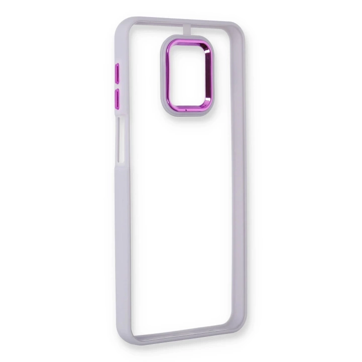 BFS  Xiaomi Redmi Note 9 Pro Kılıf Dora Kapak - Lila
