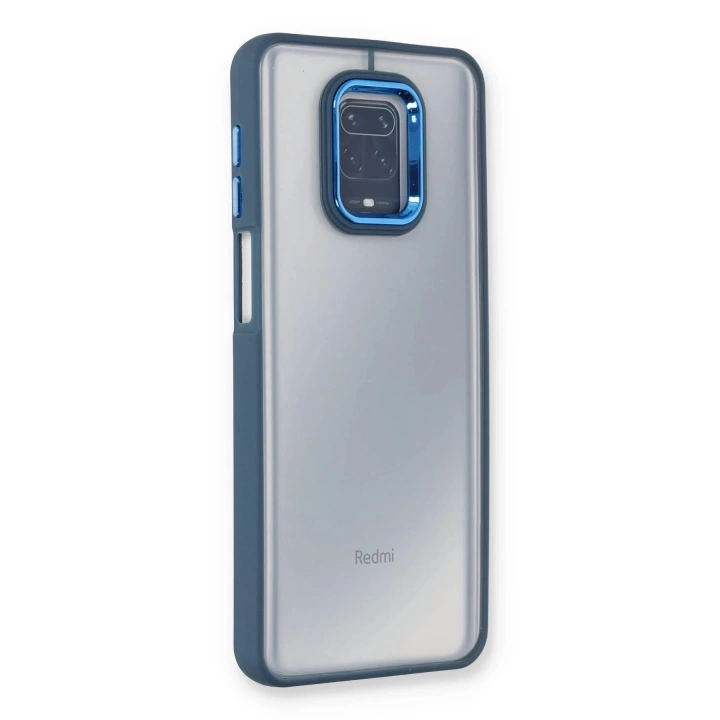 BFS  Xiaomi Redmi Note 9 Pro Kılıf Dora Kapak - Mavi