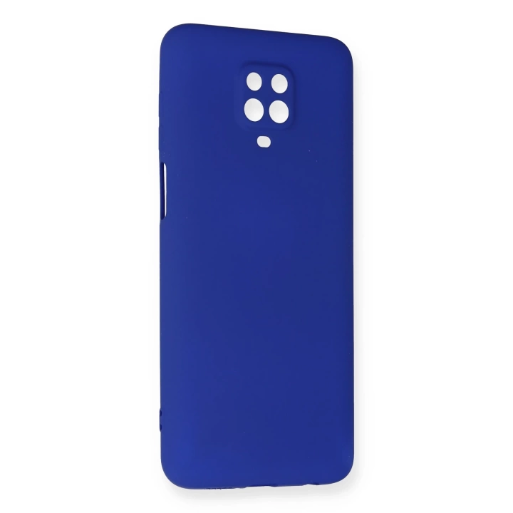 BFS  Xiaomi Redmi Note 9 Pro Kılıf First Silikon - Lacivert