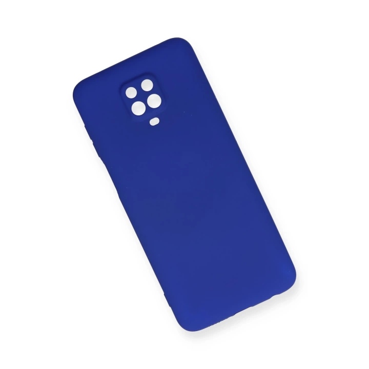 BFS  Xiaomi Redmi Note 9 Pro Kılıf First Silikon - Lacivert