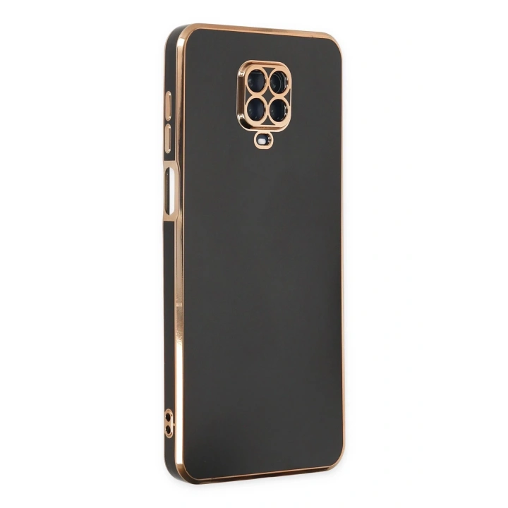 BFS  Xiaomi Redmi Note 9 Pro Kılıf Volet Silikon - Siyah