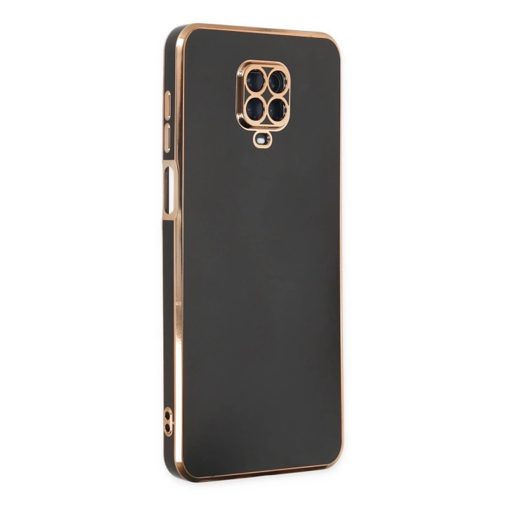 BFS  Xiaomi Redmi Note 9 Pro Kılıf Volet Silikon - Siyah