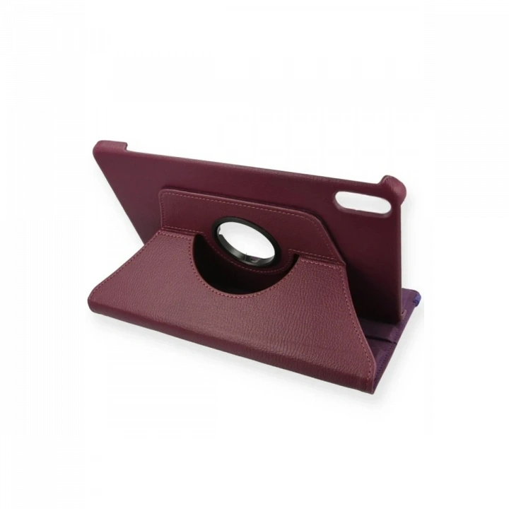 BFS  Xiaomi Redmi Pad 2 Kılıf 360 Tablet Deri Kılıf - Mürdüm