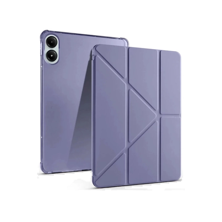 BFS  Xiaomi Redmi Pad Pro 12.1 Kılıf Kalemlikli Mars Tablet Kılıfı - Lila