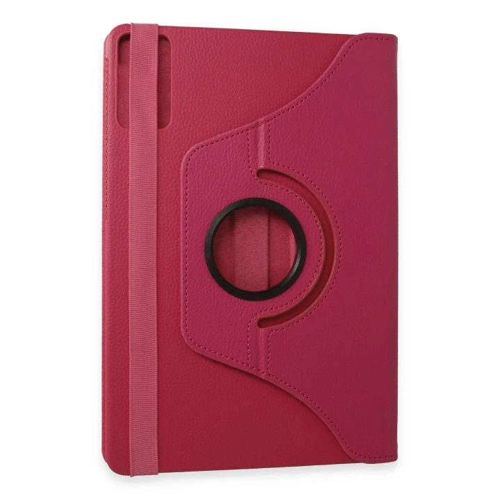 BFS Xiaomi Redmi Pad SE Kılıf 360 Tablet Deri Kılıf - Pembe
