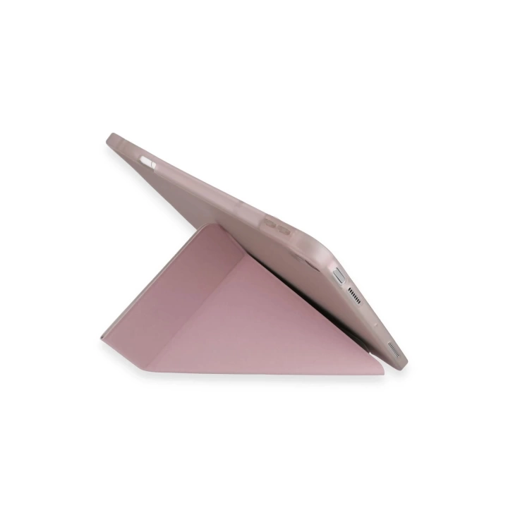 BFS  Xiaomi Redmi Pad SE Kılıf Kalemlikli Mars Tablet Kılıfı - Rose Gold