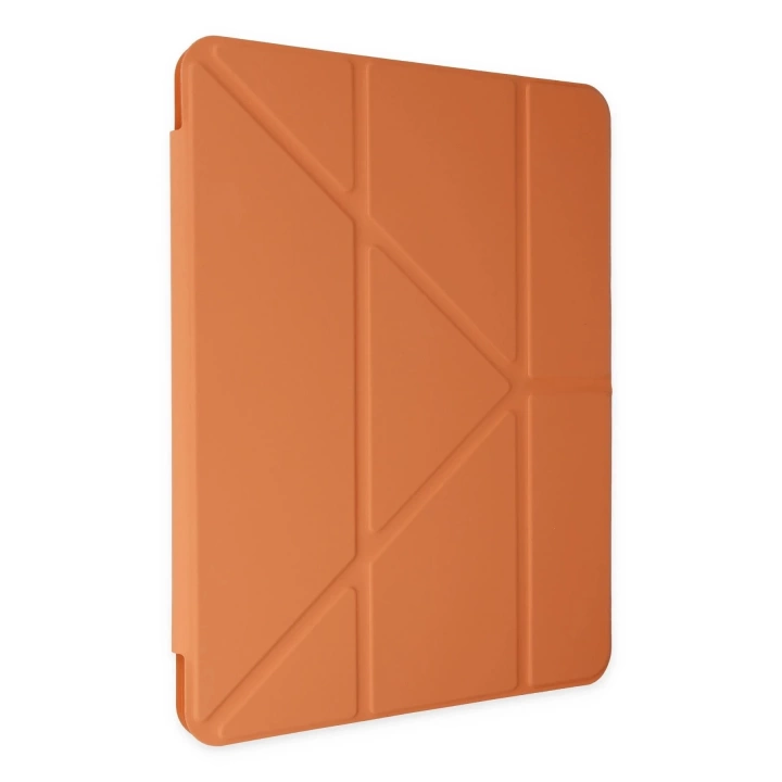 BFS Xiaomi Redmi Pad SE Kılıf Kalemlikli Mars Tablet Kılıfı - Turuncu