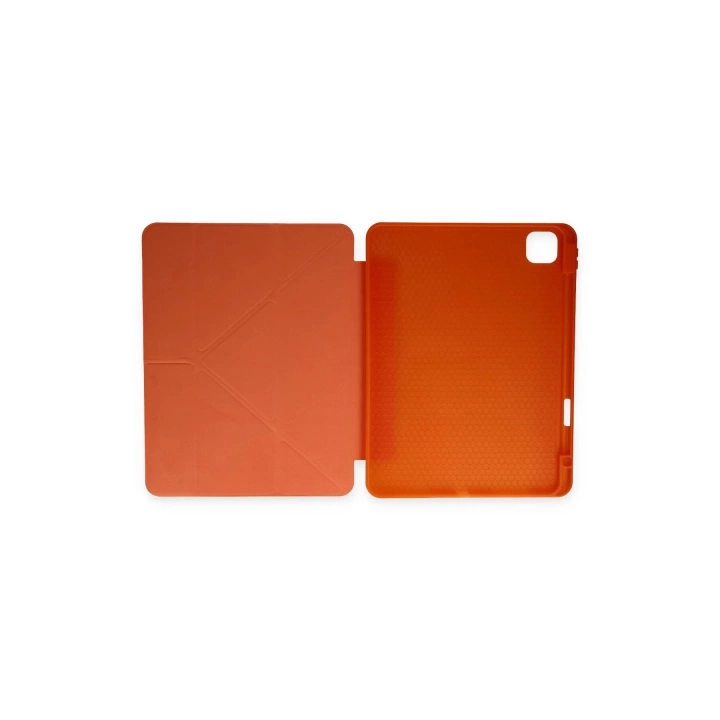 BFS Xiaomi Redmi Pad SE Kılıf Kalemlikli Mars Tablet Kılıfı - Turuncu