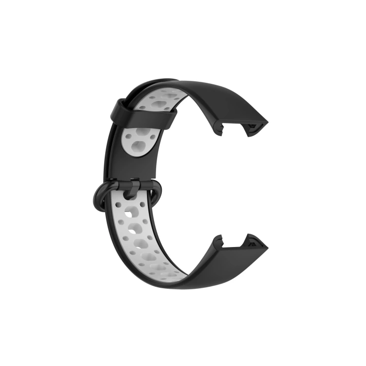 BFS  Xiaomi Redmi Watch 2 Spor Delikli Kordon - Siyah-Gri