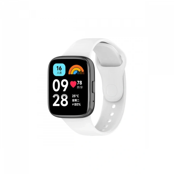 BFS  Xiaomi Redmi Watch 3 Active Klasik Kordon - Beyaz