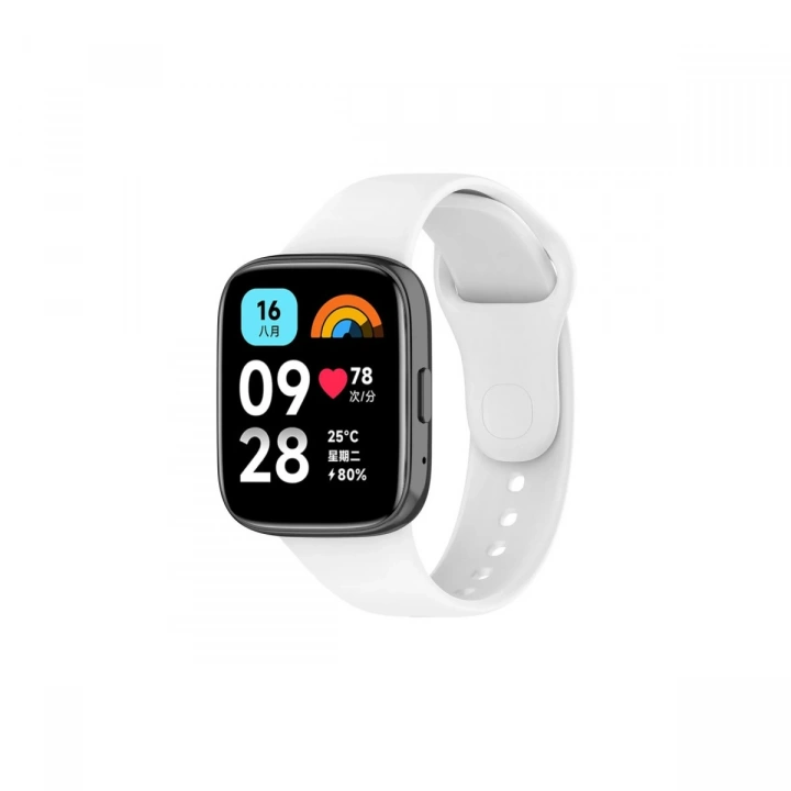 BFS  Xiaomi Redmi Watch 3 Active Klasik Kordon - Beyaz