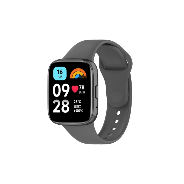 BFS  Xiaomi Redmi Watch 3 Active Klasik Kordon - Füme
