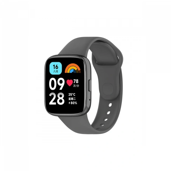 BFS  Xiaomi Redmi Watch 3 Active Klasik Kordon - Füme