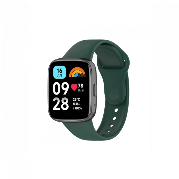 BFS  Xiaomi Redmi Watch 3 Active Klasik Kordon - Haki Yeşil