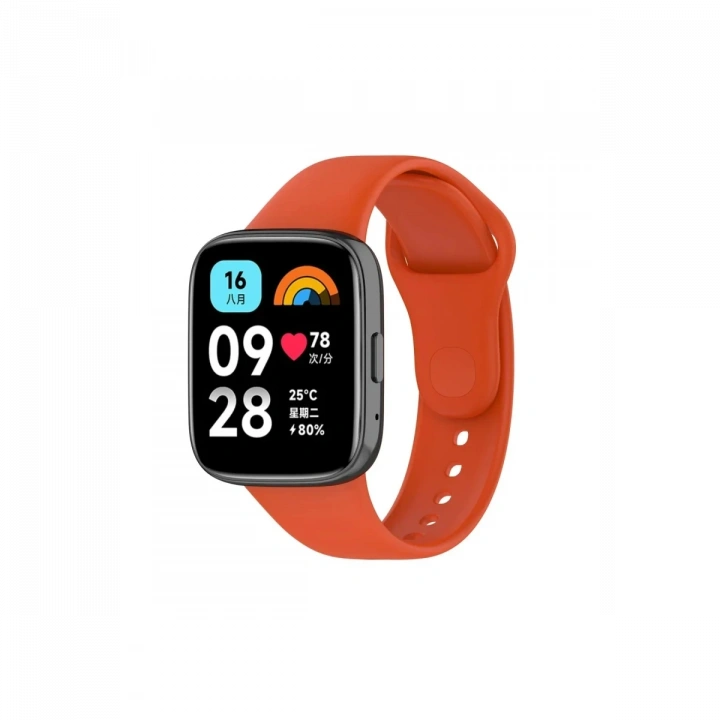 BFS  Xiaomi Redmi Watch 3 Active Klasik Kordon - Turuncu