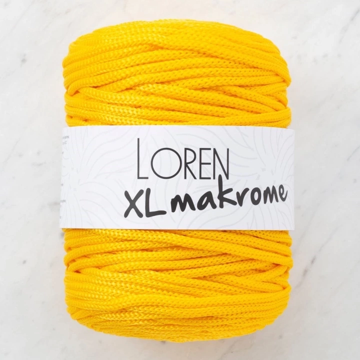 BFS  XL Makrome Sarı El Örgü İpi - R002 - 33703