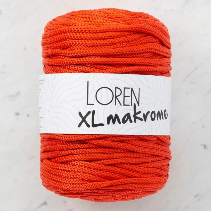BFS  XL Makrome Turuncu El Örgü İpi - R045 - 33711