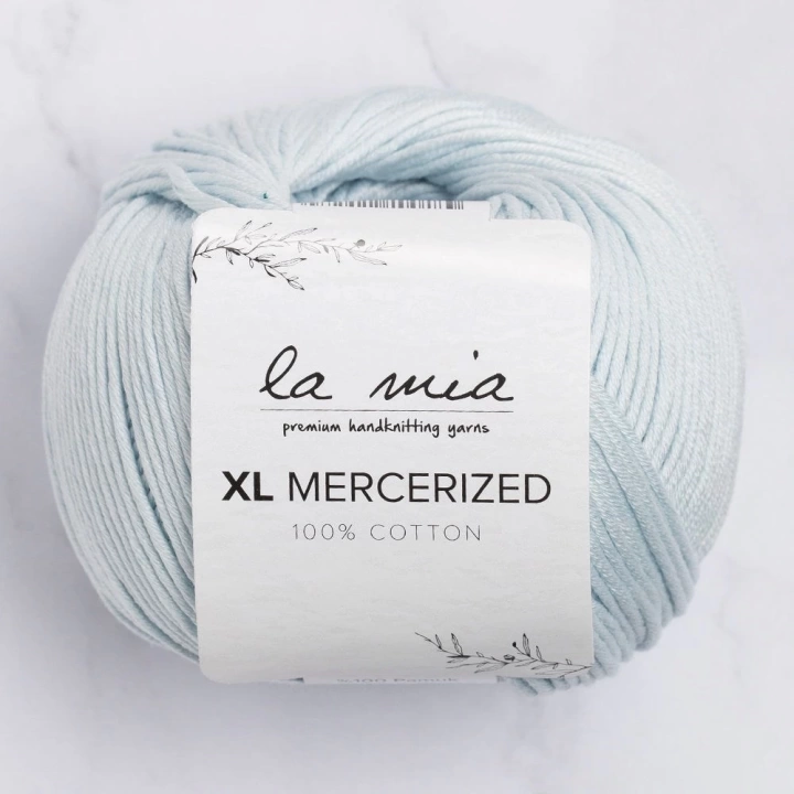 BFS  XL Mercerized Bebe Mavi El Örgü İpi - 79 - 33765