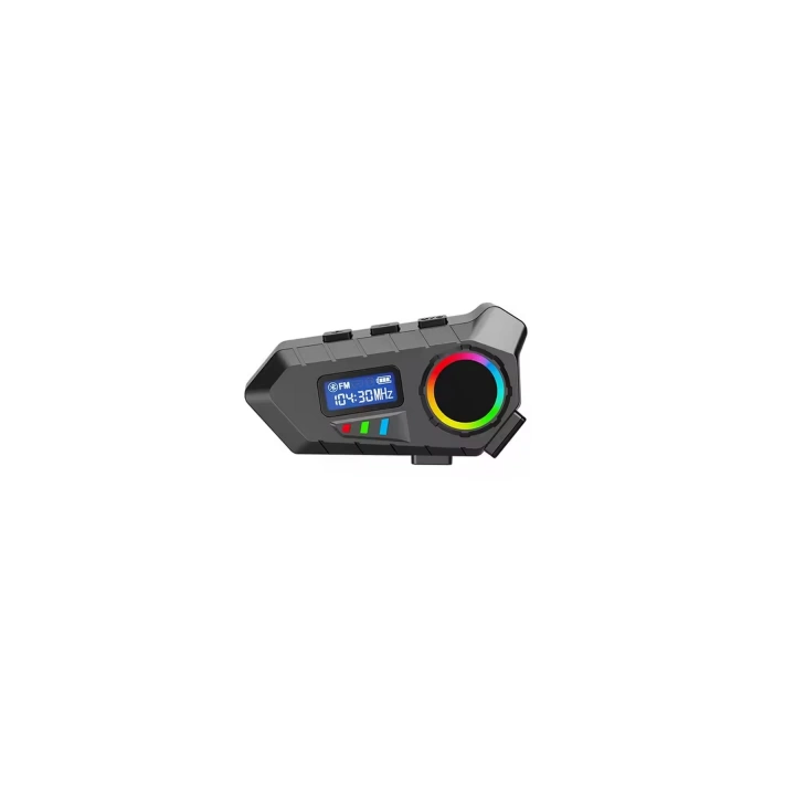 BFS Y30 Kask Kulaklık Bluetooth Motosiklet Kulaklık Rgb Radyolu Intercom