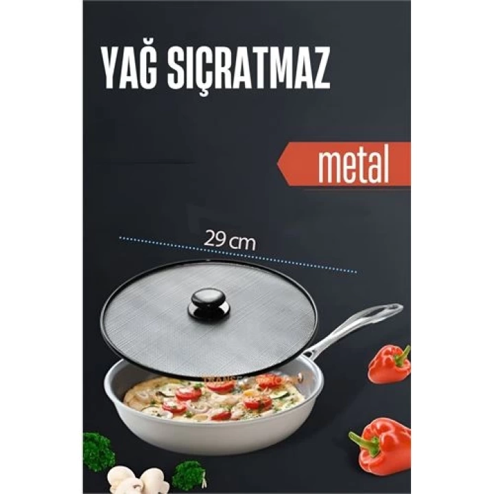 BFS  Yağ Kızartma Sıçratmaz Kapak 29 Cm