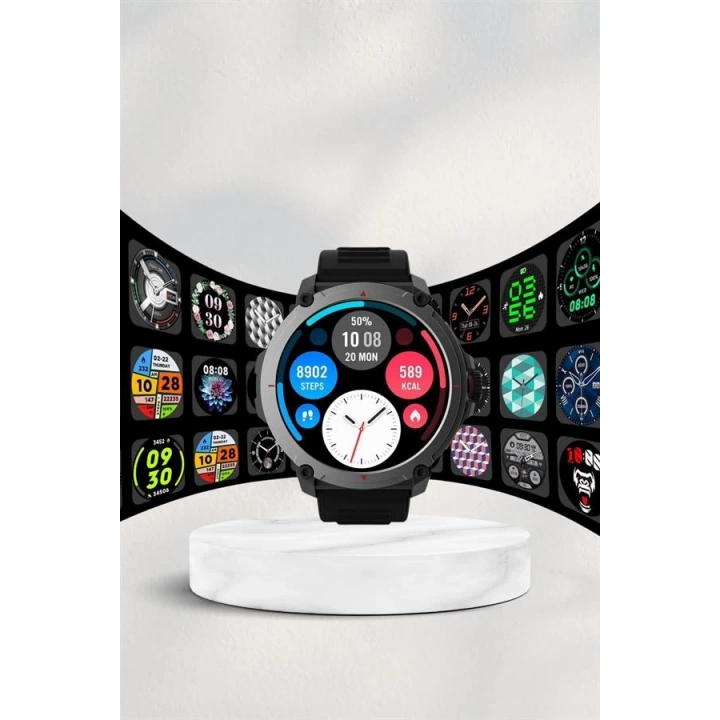 BFS Yeni Model Akıllı Saat GPS Uyumlu Uyku ve Sağlık Takibi Sesli Görüşme