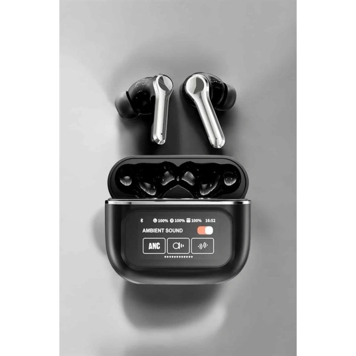 BFS Yeni Nesil Bluetooth Kulaklık Ekranlı Yüksek Ses Kaliteli Uzun Şarj Süreli