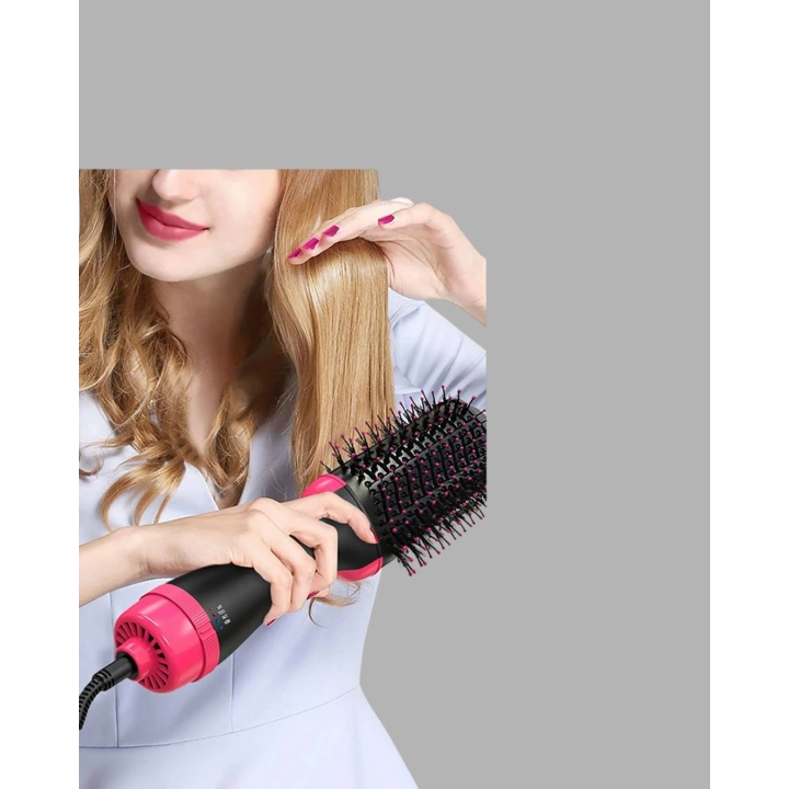 BFS Yeni Nesil Fön Tarağı – 220°C Isı, Negatif İyon, 360° Dönebilen Kablo