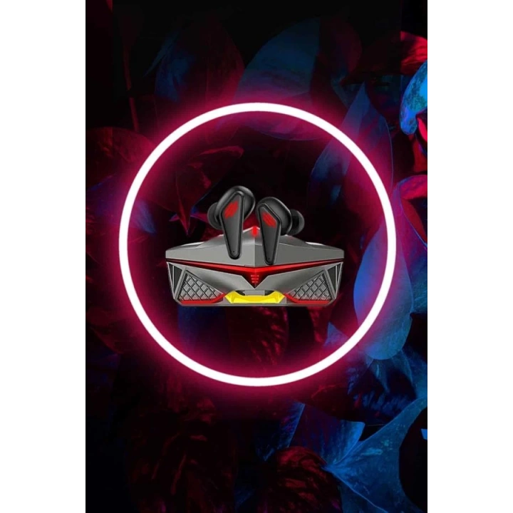 BFS Yeni Nesil Pembe Dokunmatik Ekran Akıllı Saat ve Oyuncu Kulaklığı Kablosuz Bluetooth Kulaklık