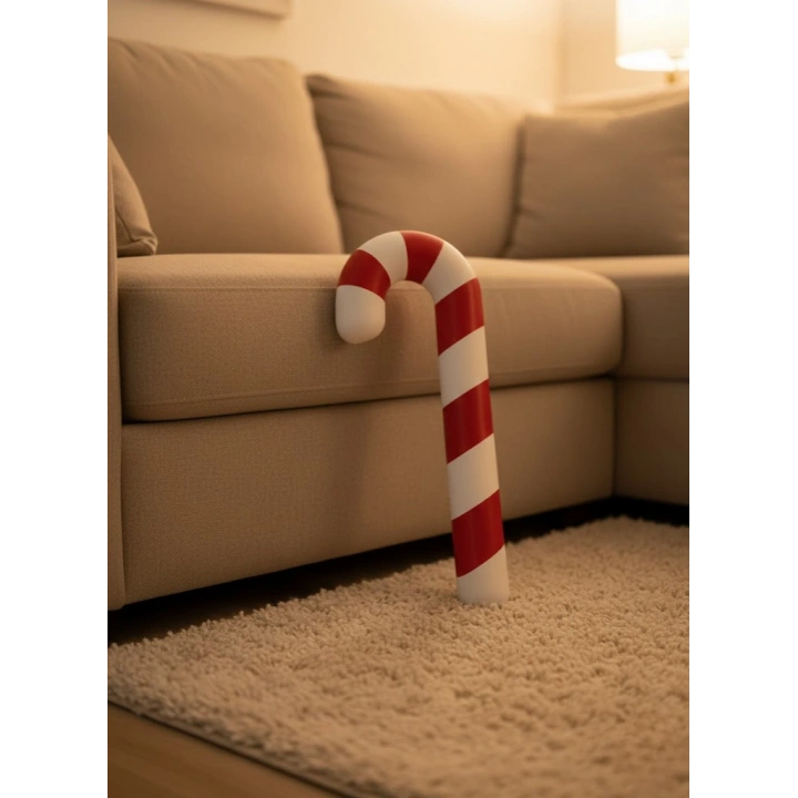 BFS Yılbaşı Temalı Dekoratif Şeker Biblo Sıcak Salon Aksesuarı 13x34 cm