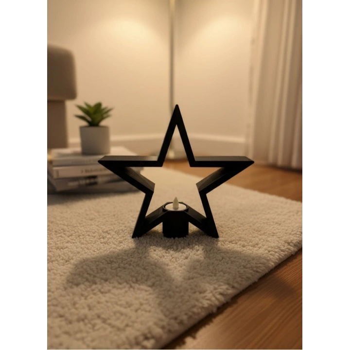 BFS YILDIZ MUMLUK SİYAH