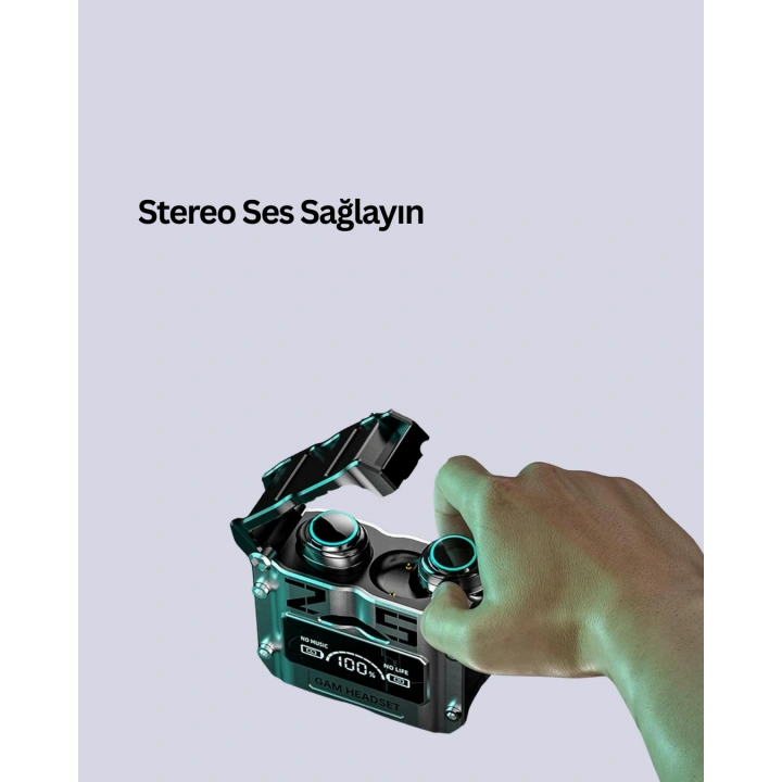 BFS Yüksek Ses Kaliteli Kablosuz Bluetooth Kulaklık Suya Dayanıklı