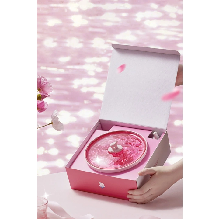 BFS  Z5 Arktik Okyanus Temalı BT Kablosuz Hoparlör - Pembe