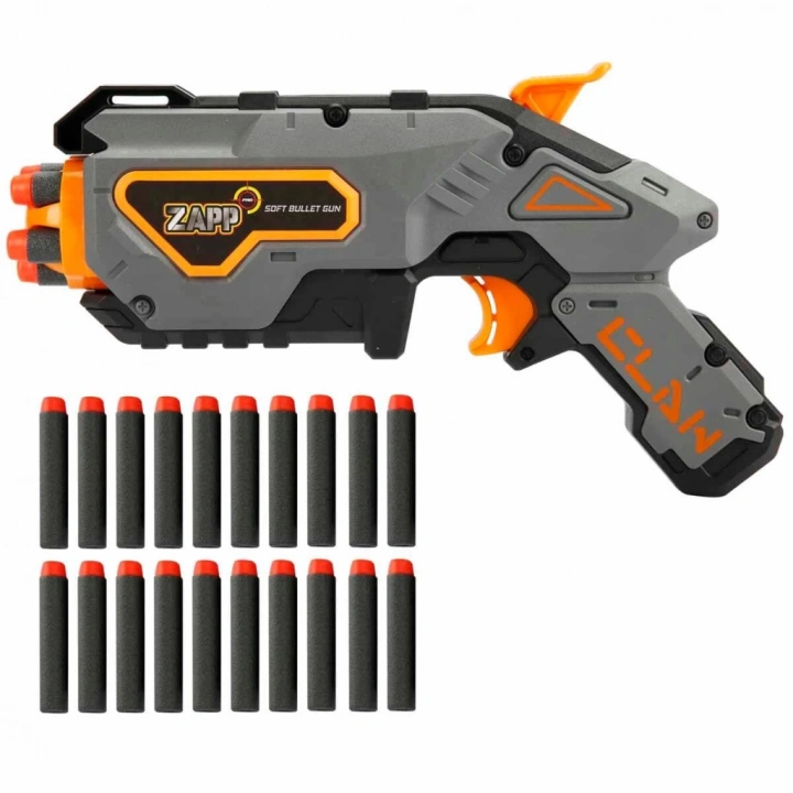 BFS  Zapp Toys 20 Mermili Sünger Dart Atan Silah 28 cm