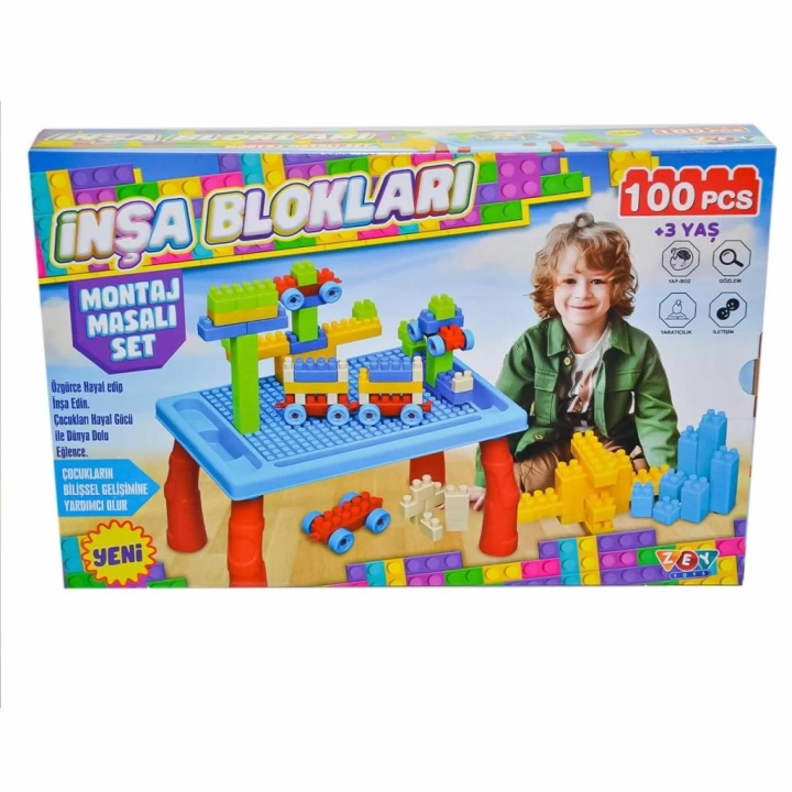 BFS  ZEY2031 İnşa Blokları Erkek Seti - Zey Toys