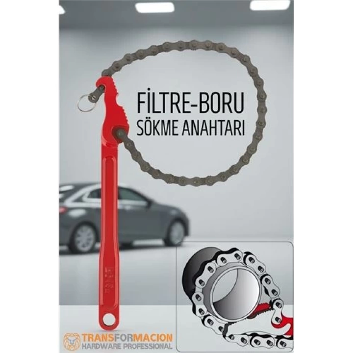 BFS  Zincirli Filtre Sökme Anahtarı - Boru Sökme Anahtarı