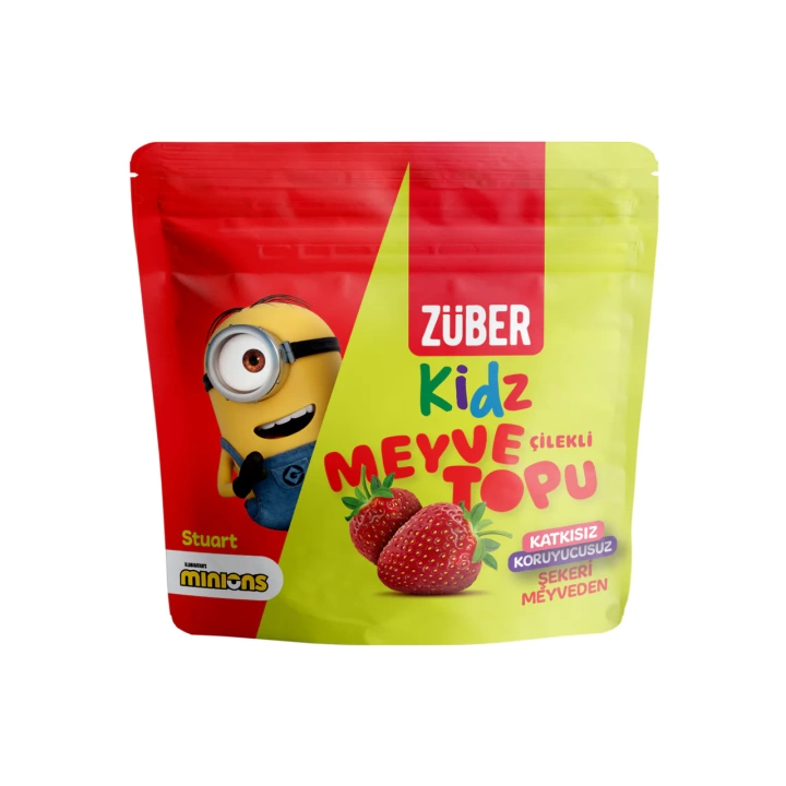 BFS   Züber Kidz Meyve Topu 42 Gr Çilek