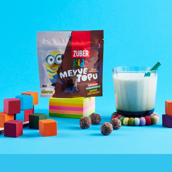 BFS   Züber Kidz Meyve Topu 42 Gr Kakaolu