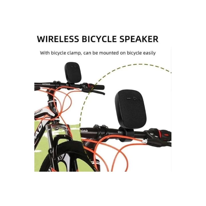 Bisiklet Motorsiklet Gidon Kemer Aparatlı Hafıza Kartı Usb Girişli Bluetooth Hoparlör