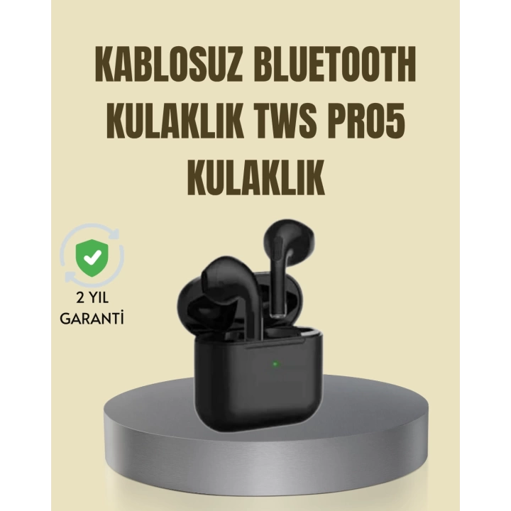 Bluetooth 5.1 Teknolojili TWS Pro 5 – Güçlü ve Kararlı Bağlantı