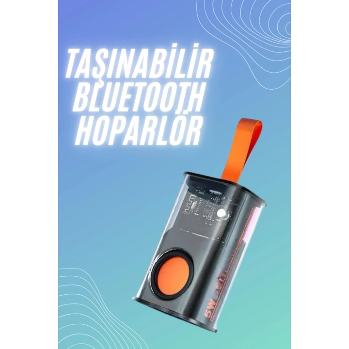 Bluetooth Hoparlör Dayanıklı Uzun Pil Ömrü Taşınabilir Yüksek Ses Kaliteli